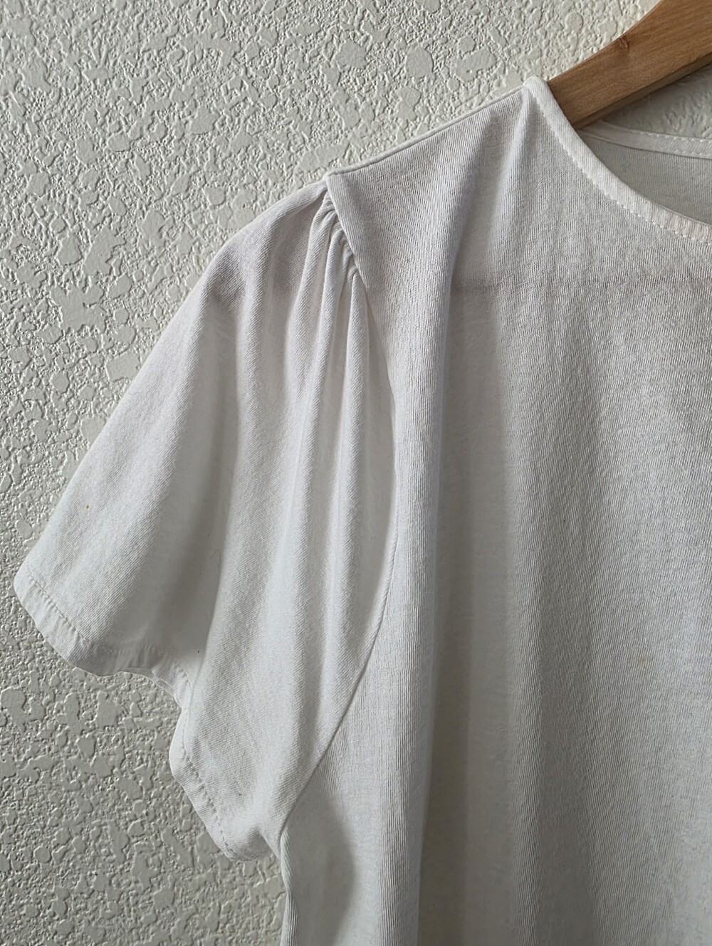 J. Crew White Pull SleeveTop Small - Picture 5 of 9